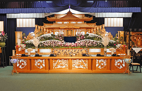 白木祭壇例