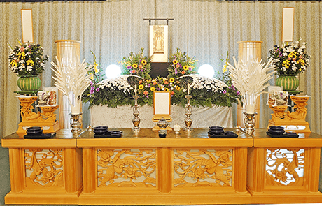 花祭壇例